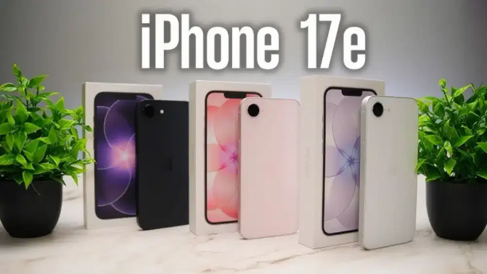 PROMO KREDIT IPHONE 17 E BY HOME CREDIT DP 0 GRATIS 2X CICILAN