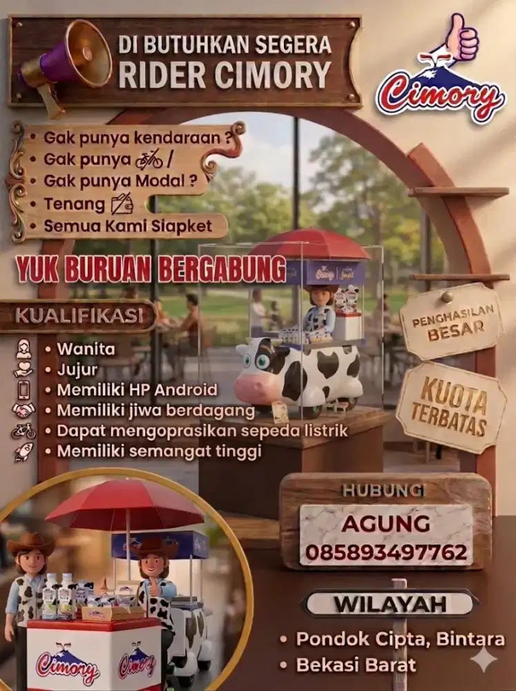 Lowongan Rider Cimory