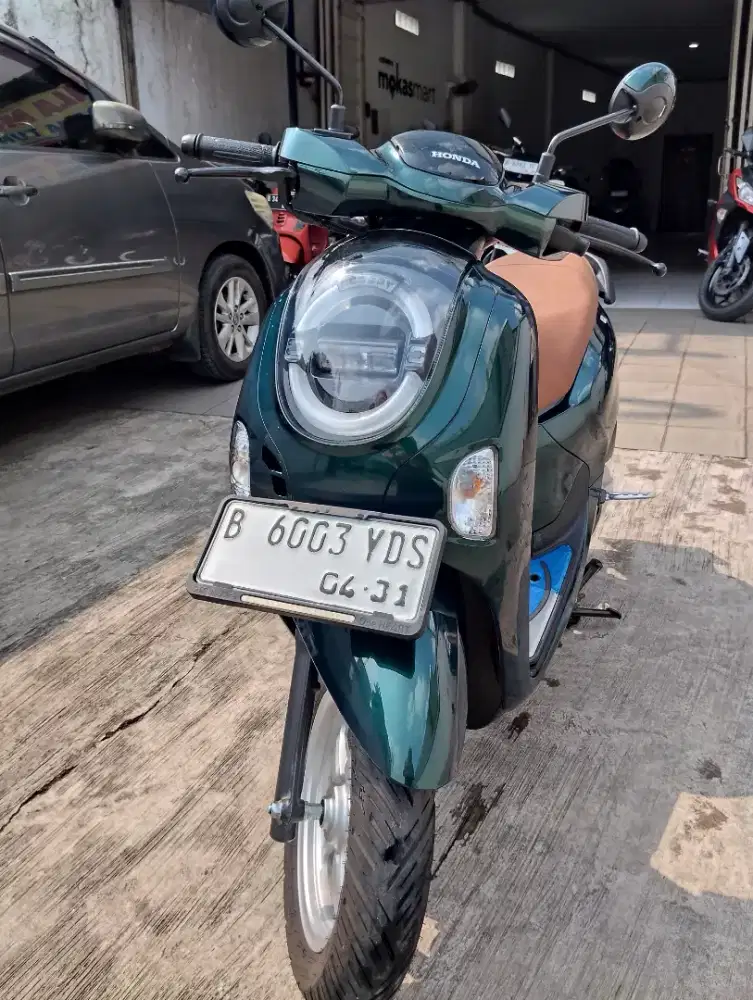 NEW SCOOPY STYLISH GREEN 2026 CASH KREDIT