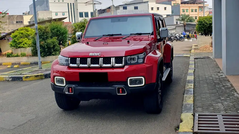 Km13rb baic bj40 plus turbo 4x4 awd 2024 pakai 2025 merah