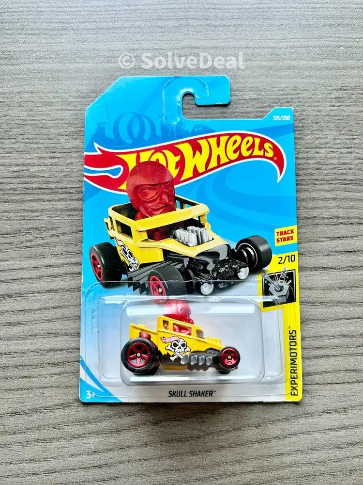 Hot Wheels Skull Shaker 2019 Yellow Koleksi Hotwheels Balap