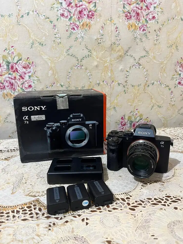 SONY A7ii + Lensa 35mm 1.4 artisan