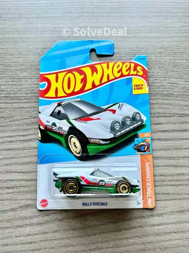 Hot Wheels Rally Speciale 2023 White Koleksi Hotwheels Balap