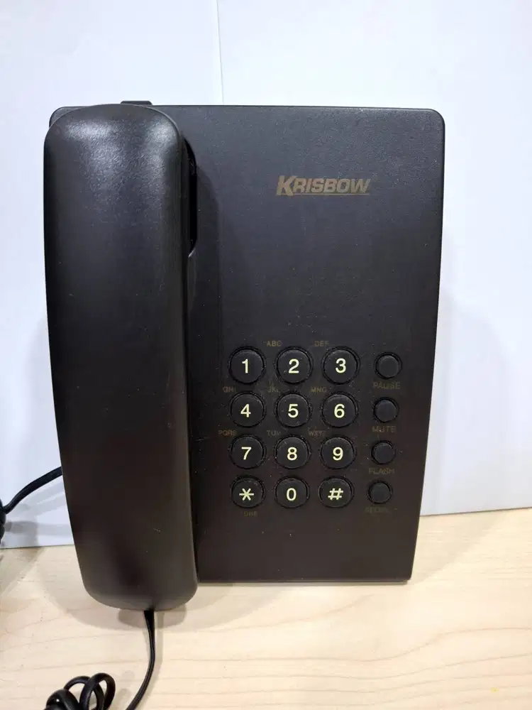 Telepon Rumah Krisbow ACE Hardware Original - Bekas Mulus Murah