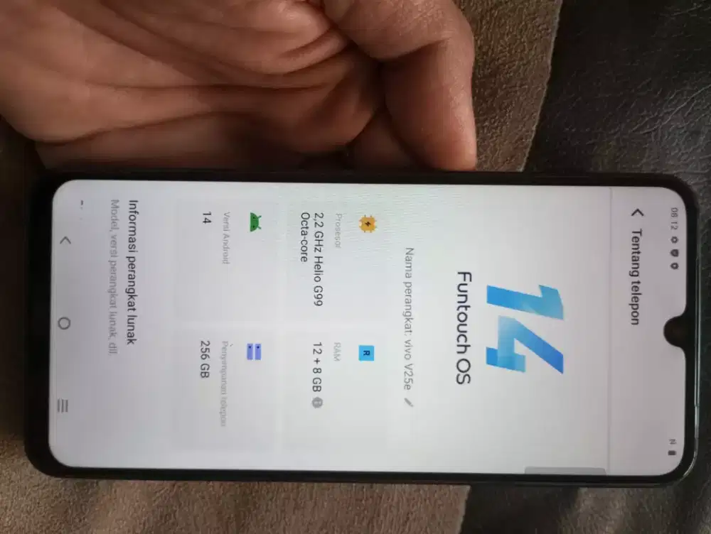 Vivo V25e ( Ram Besar 12+8/ 256)