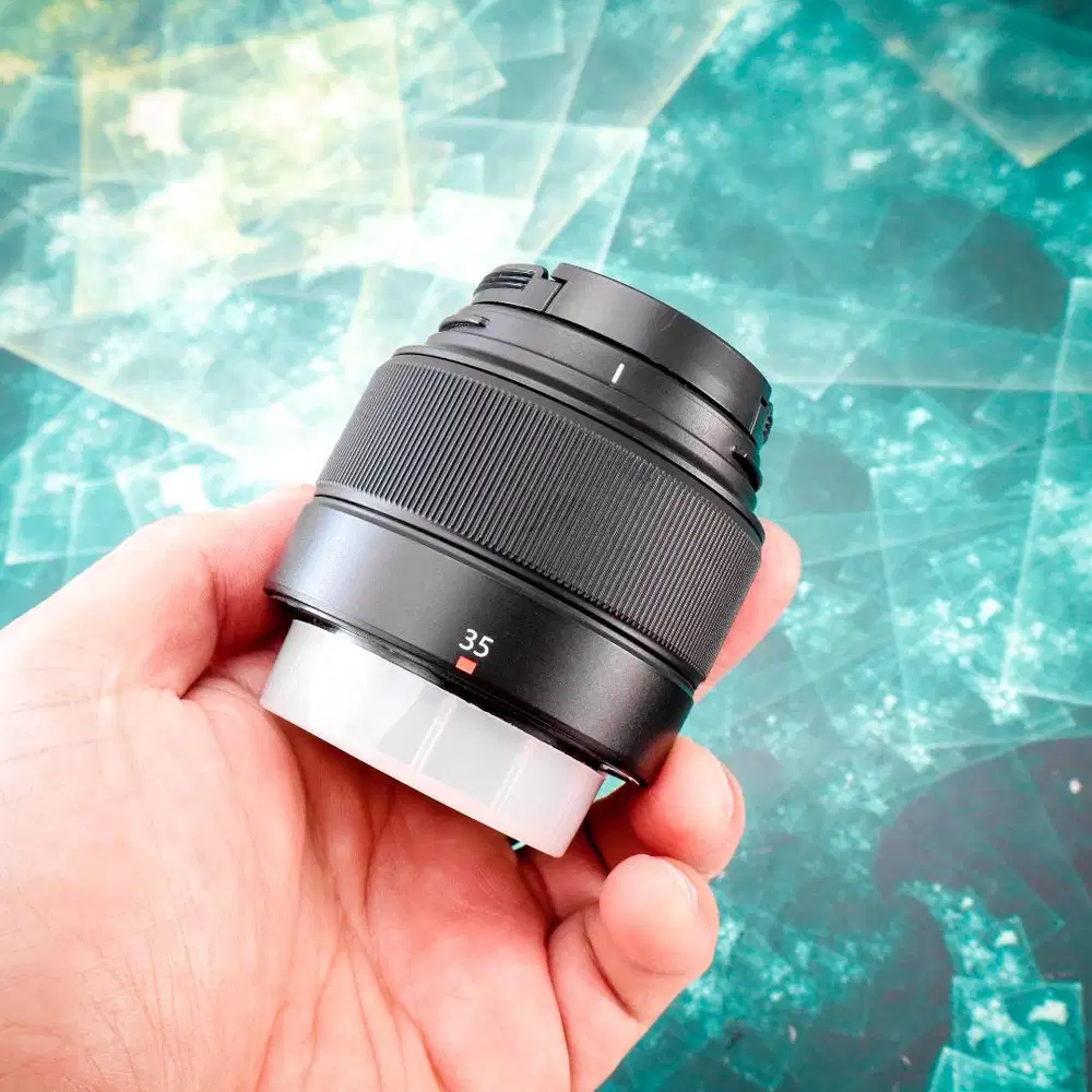 Fujinon XC 35mm F2. Fullset Mulus Sekali. Fuji Fujifilm