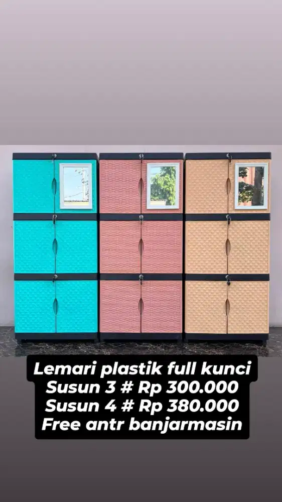 Lemari Plastik Serbaguna