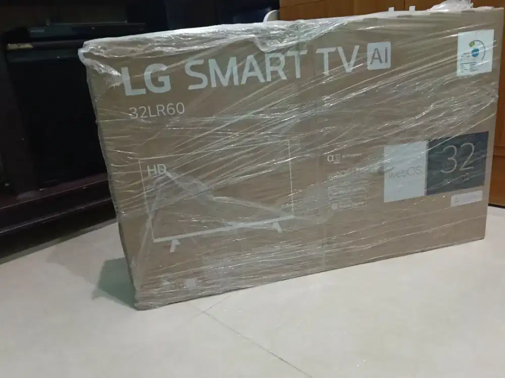 TV Baru Belum Buka Segel Merk LG 32 Inch Smart TV AI