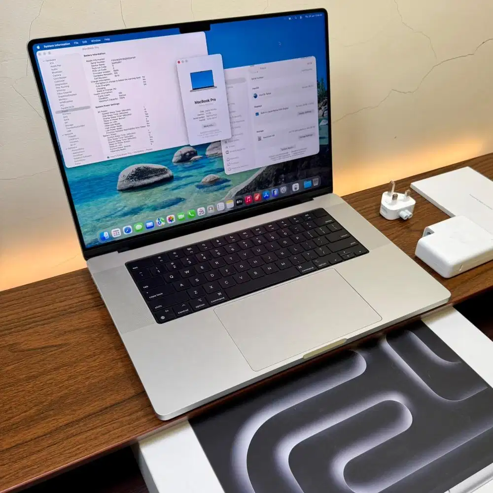 MacBook Pro 16 inch M4 Pro Original likenew Garansi Aktif April 2027