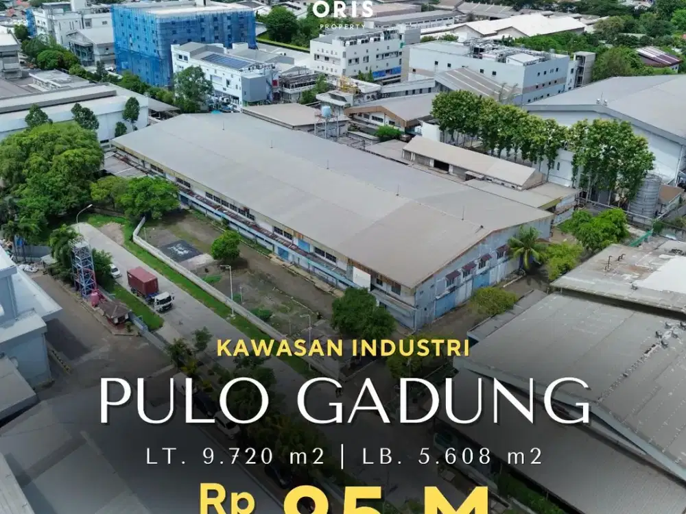 For Sale Bangunan Kawasan Industri, Ex Pabrik