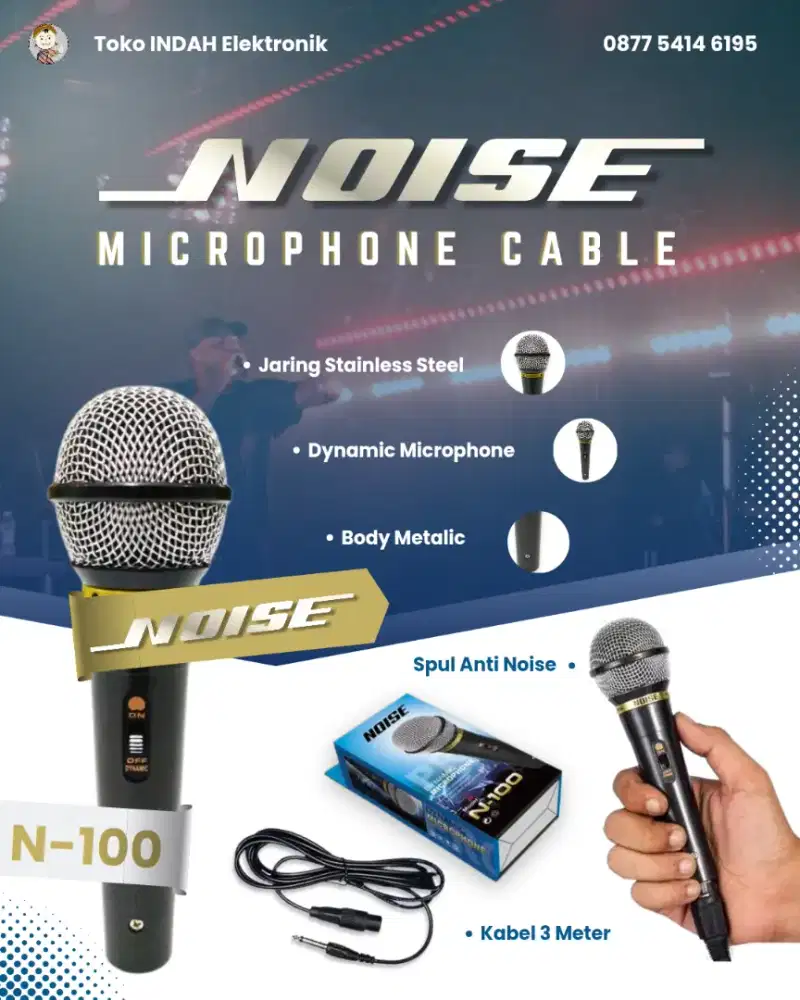 Mic Kabel Noise N-100