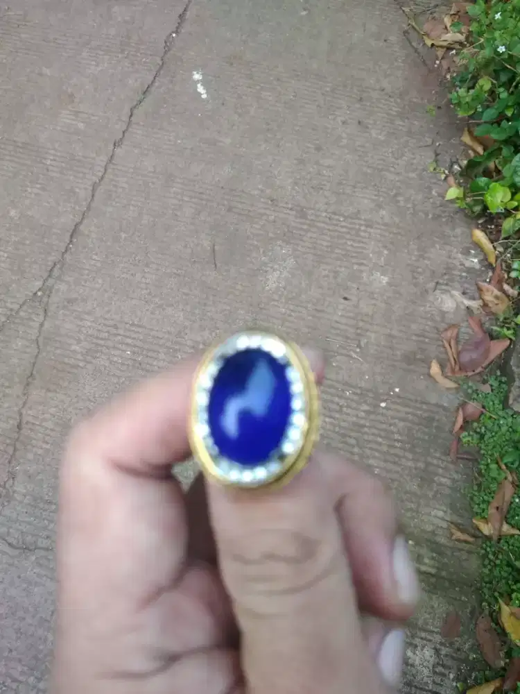 Jual Cincin Blue Sapphire