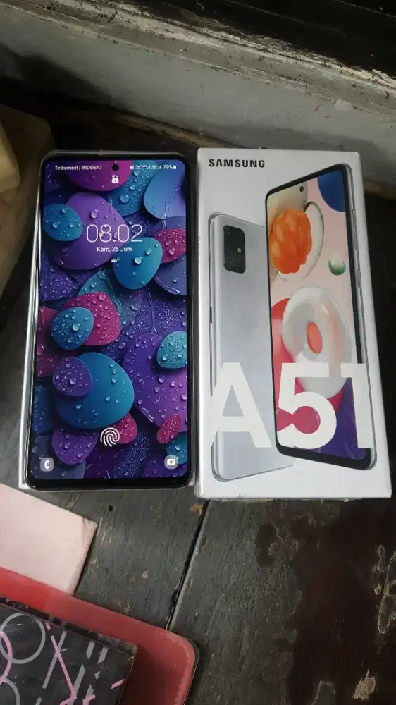 Samsung A51 ram 8/256gb fullset