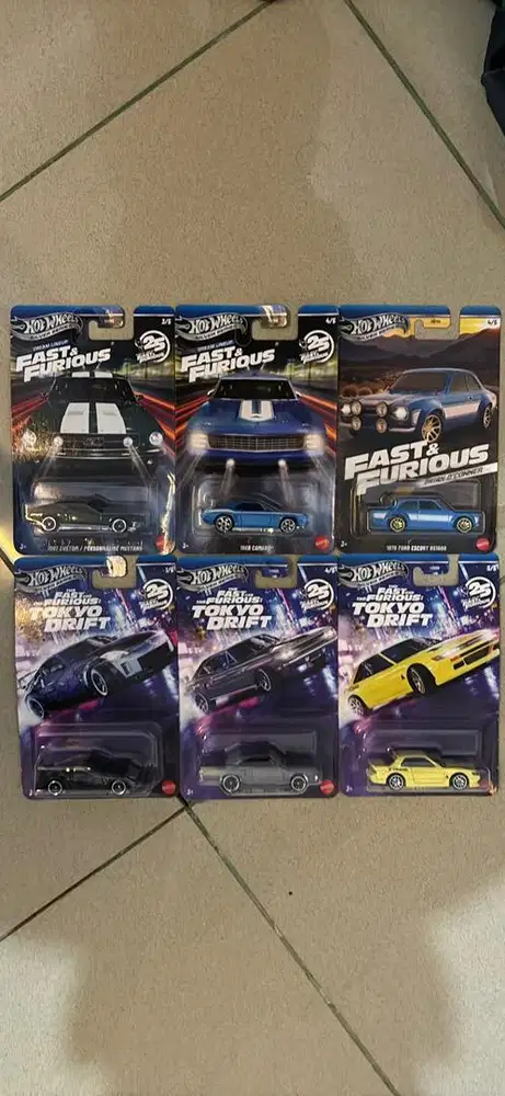 Hot wheels fast & furious