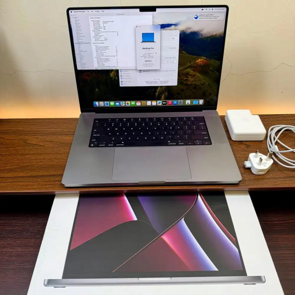 MacBook Pro 16 inch M2 Pro jarang ada Original Fullset likenew