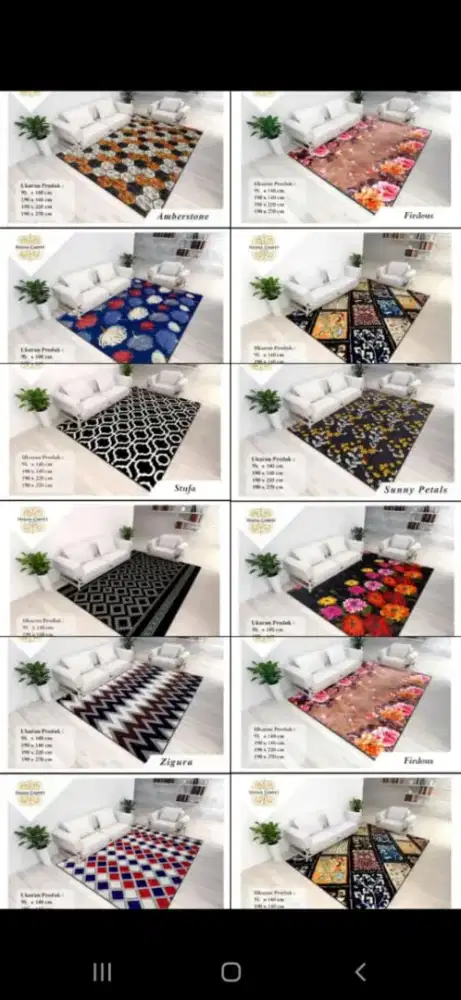 Karpet hasna malaysia