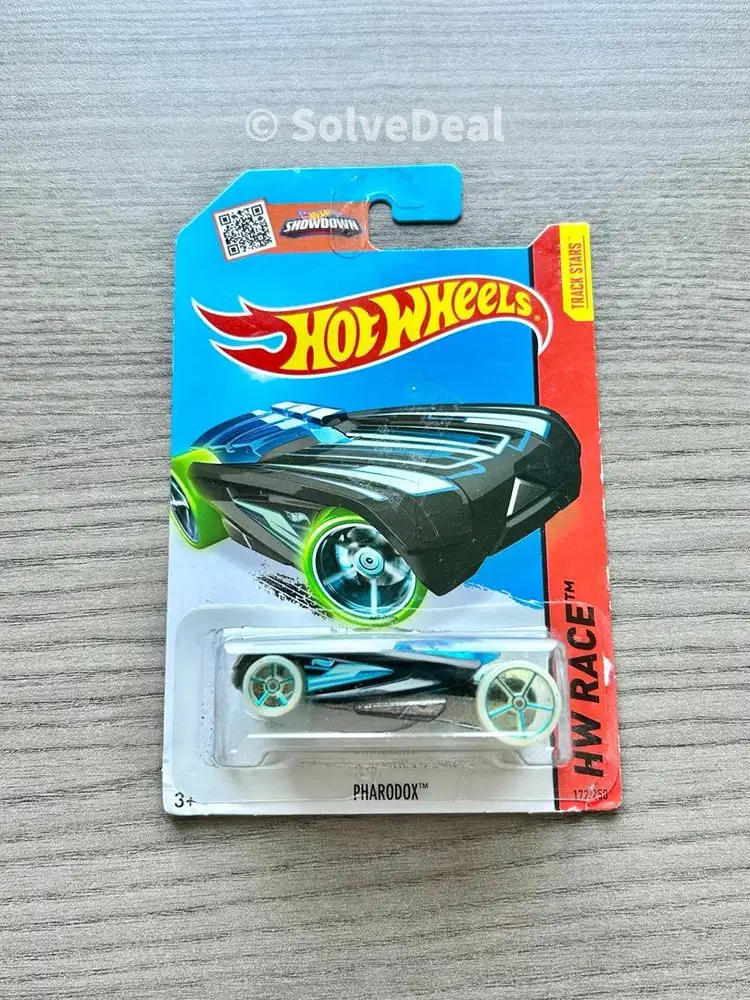 Hot Wheels Pharodox 2015 Translucent Blue Koleksi Hotwheels Balap