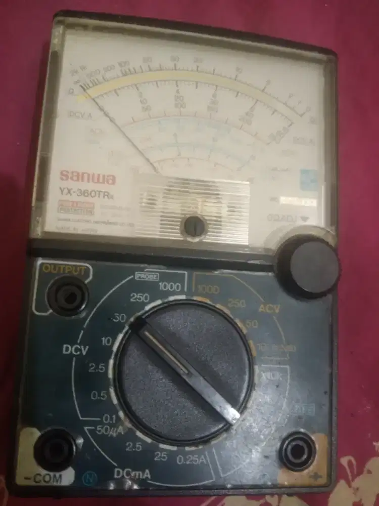 Multitester merk SANWA YX 360TR ORIGINAL NORMAL
