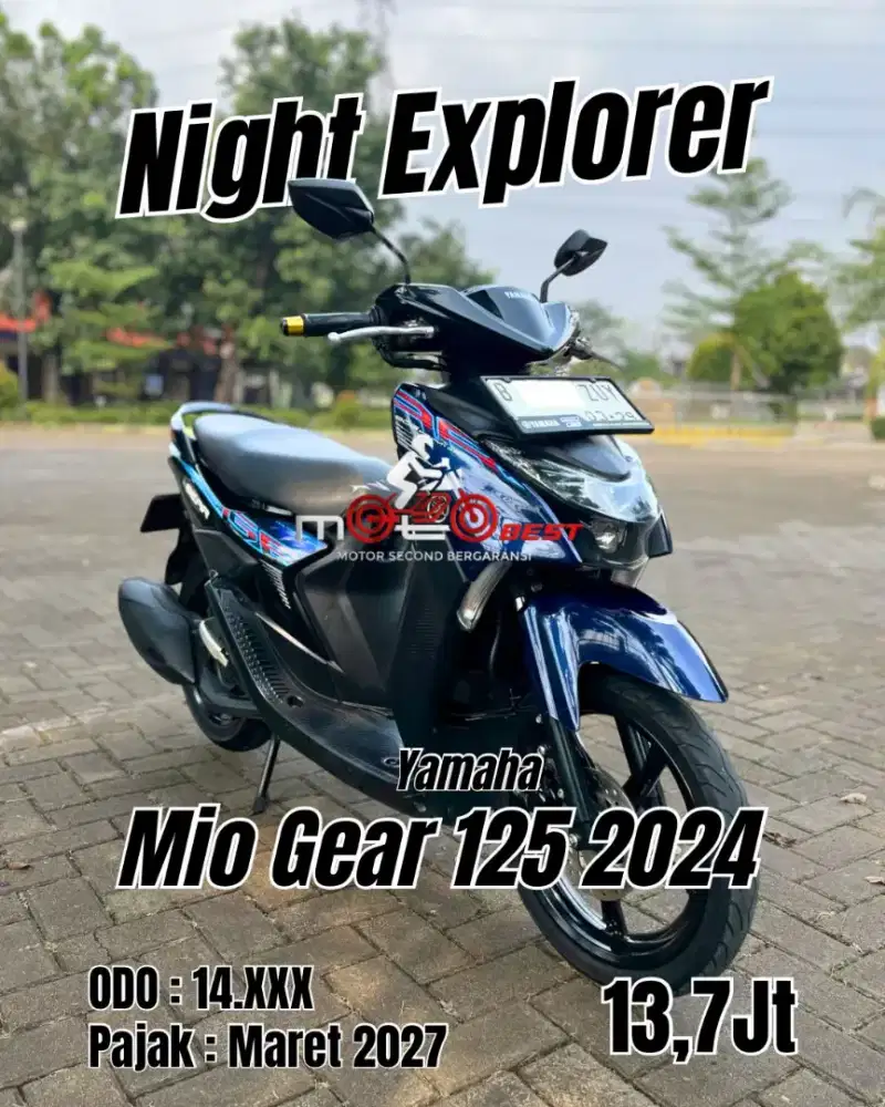 Cash Only Yamaha Gear 125cc 2024
