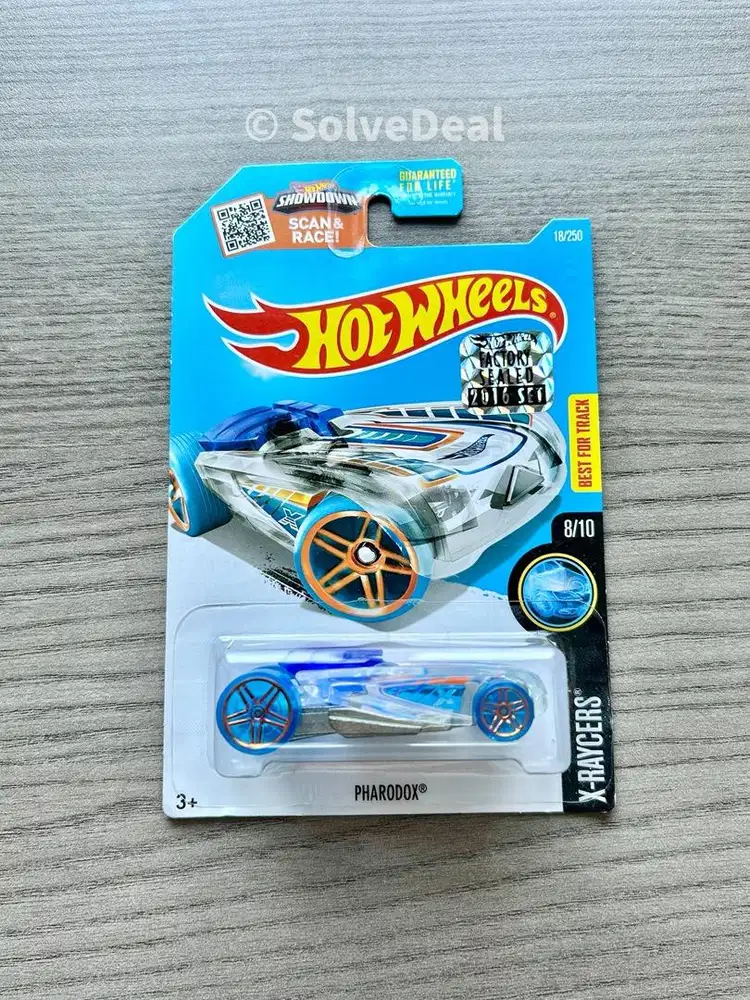 Hot Wheels Pharodox Factory Sealed 2016 Transparent Koleksi Hotwheels