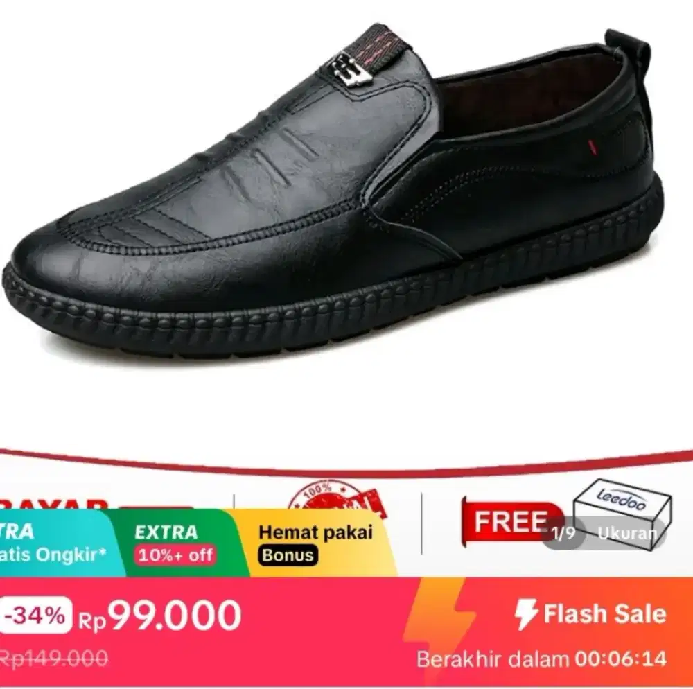 sepatu dan semi jas