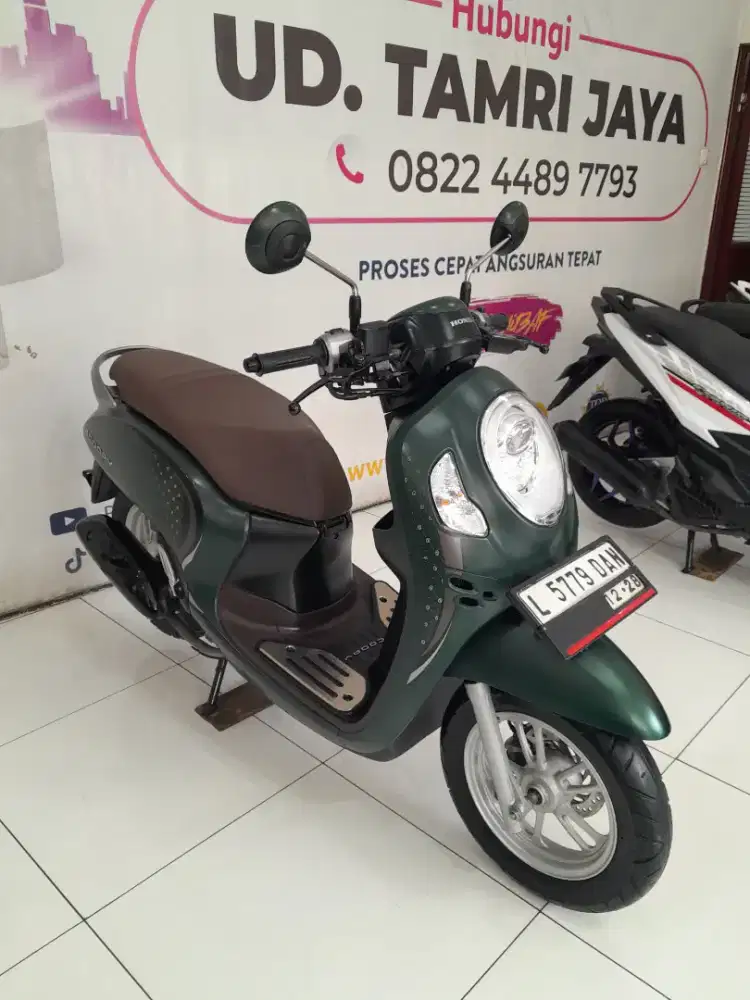 HONDA SCOOPY PRESTIGE 2023 HIJAU OK