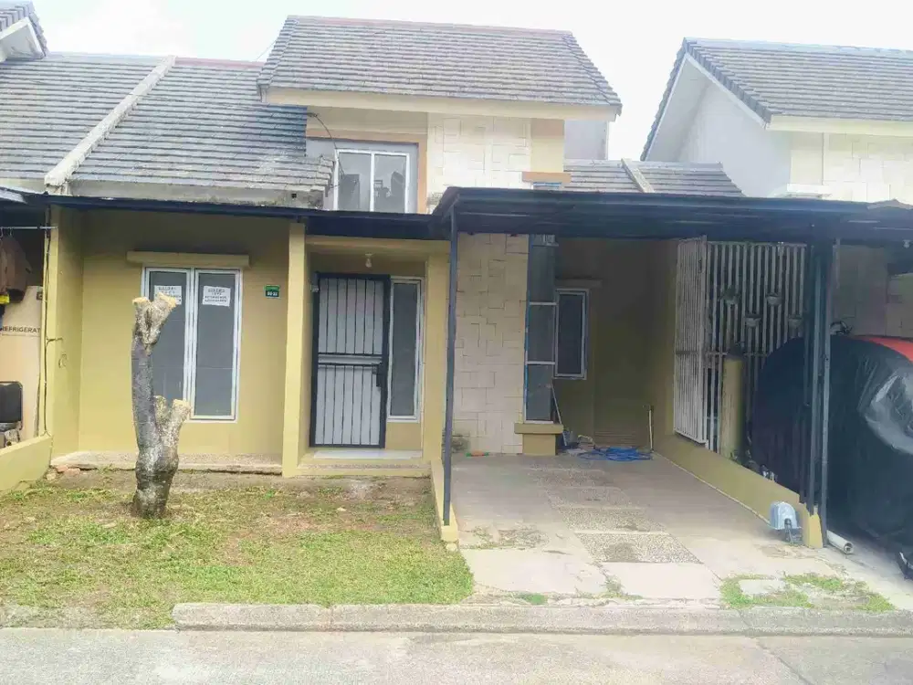 DIJUAL CEPAT RUMAH di SERPONG GARDEN 1  cluster GREEN RIVER Harga Nego.