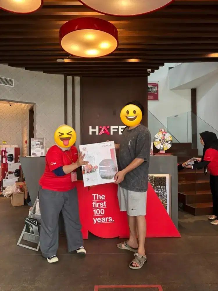 Menang doorprize airfryer oven