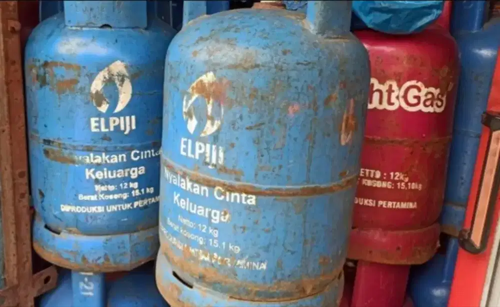 Tabung LPG 12 KG Biru Pertamina