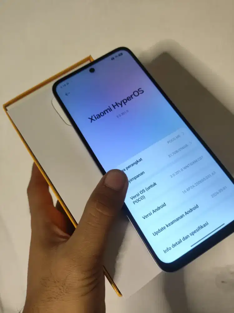 Poco m6 8/256 lengkap siap pakai no minus