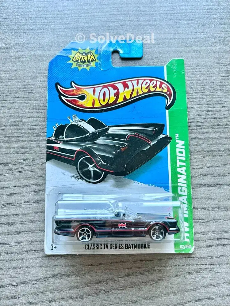 Hot Wheels Batman Classic TV Series Batmobile 2013 Black Hotwheels