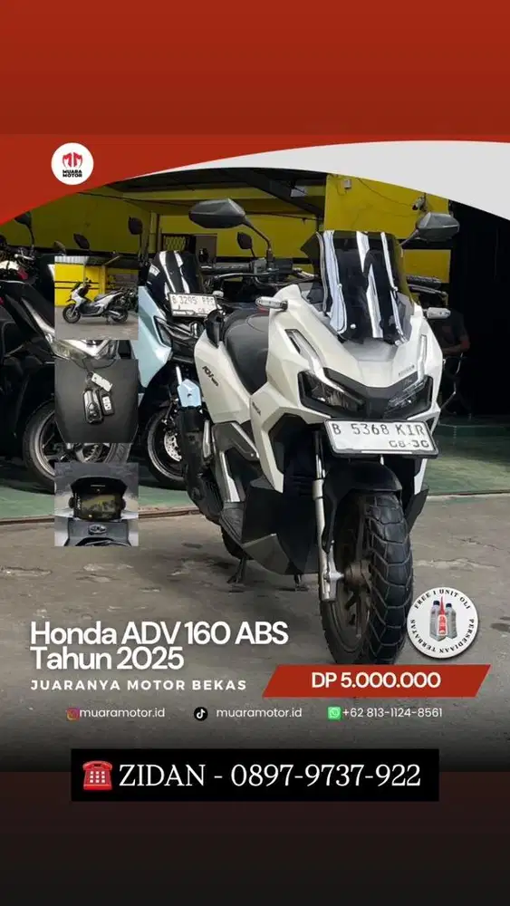 HONDA ADV 160 ABS 2025 MATIC GAGAH !!!
