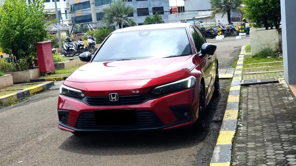 Km 24 ribu honda civic rs turbo sedan sensing 2024 merah