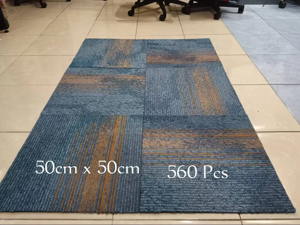 Jual Karpet kantor/karpet tile ex hotel