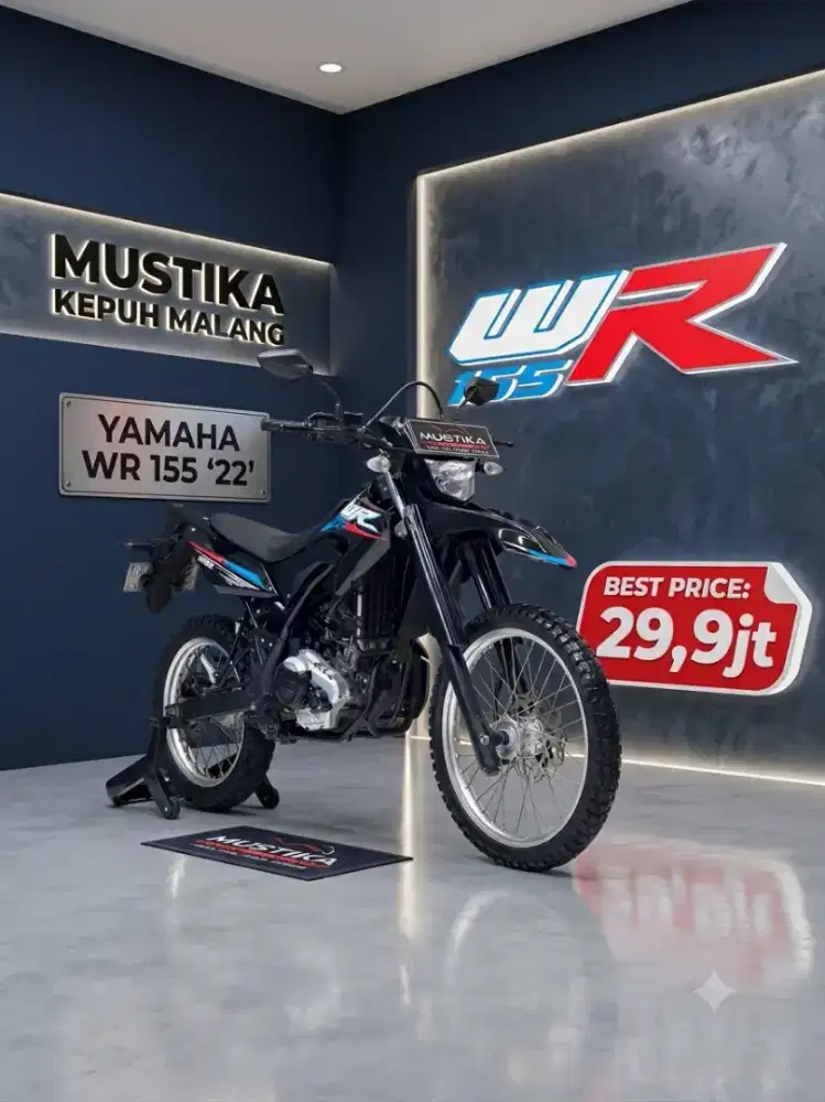 TERMURAH‼️ YAMAHA WR155 TH 2022 MULUS NOPOL L SURABAYA