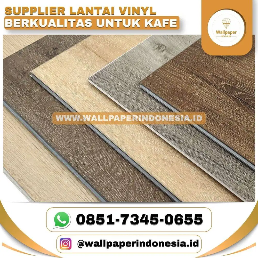 SUPPLIER LANTAI VINYL BERKUALITAS UNTUK KAFE
