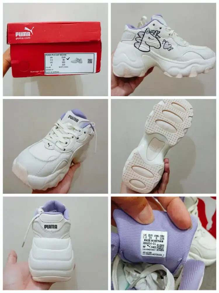 Puma Pulsar Wedge Kids 36