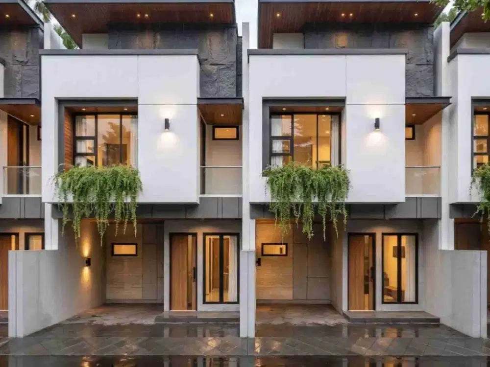 RUMAH CLUSTER PINGGIR JALAN RAYA
