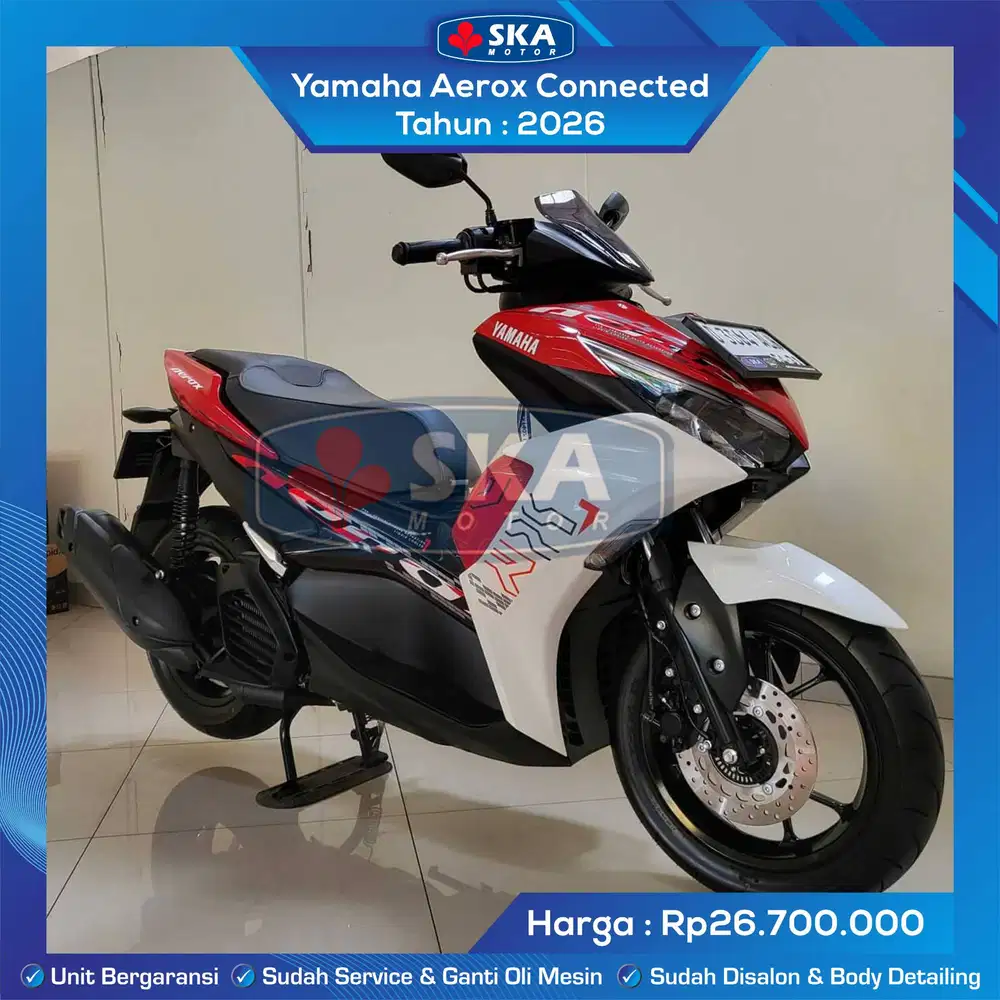 Yamaha Aerox Connected Tahun 2026
