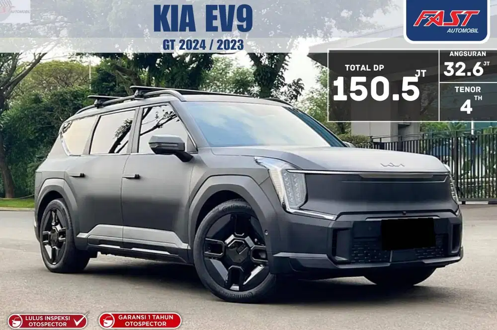 LOW KM PJAK PJG MOBIL LISTRIK KIA EV9 GT 2024 / 2023 HARGA BARU 1.985M
