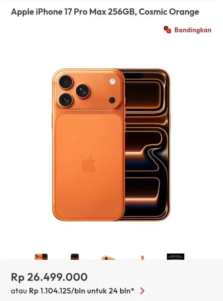 IPHONE 17 SERIES GARANSI RESMI
