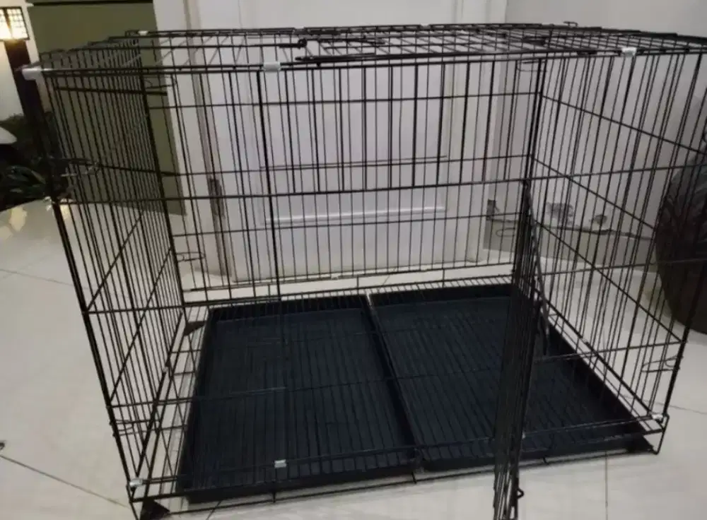 Kandang kucing ukuran 90x60x70 masih mulus bgt