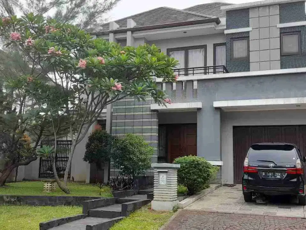 di jual rumah rapih dan nyaman di cluster premium kota wisata cibubur