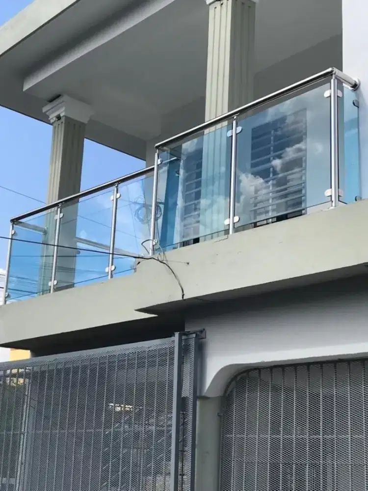 Pagar Balkon Stainless Tampilan Mewah
