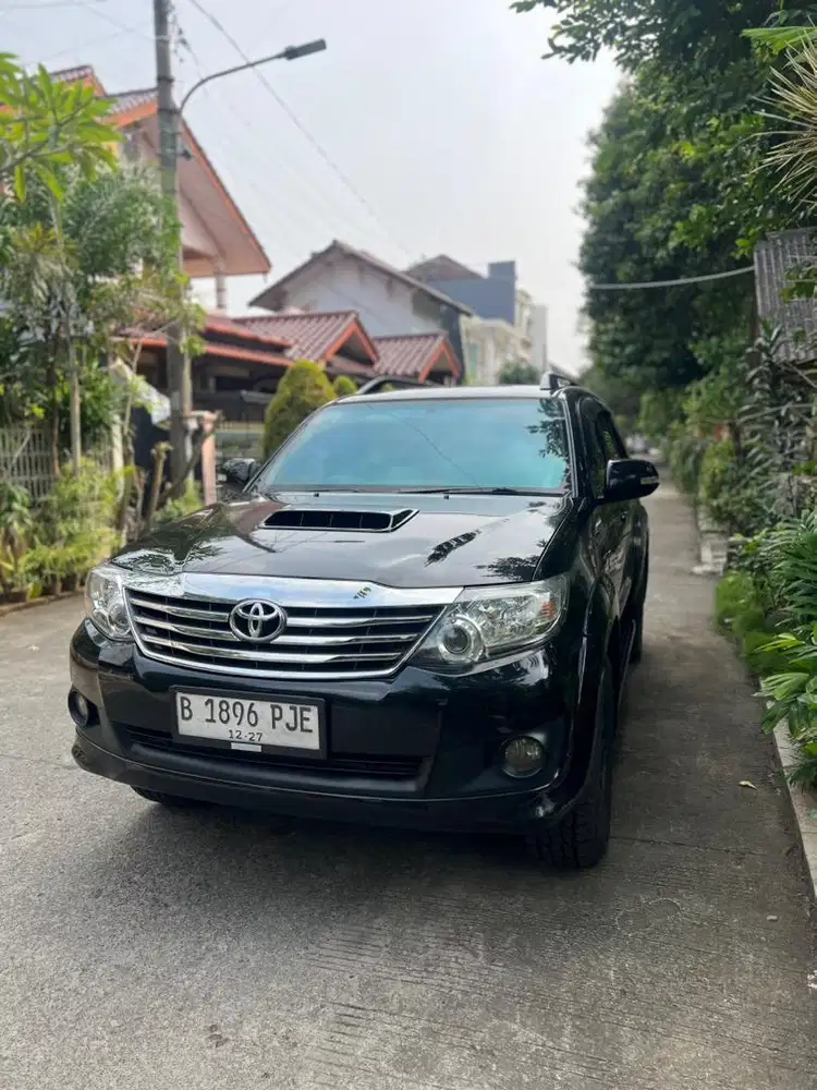 Fortuner G VNT A/T 2012 CASH TERMURAH