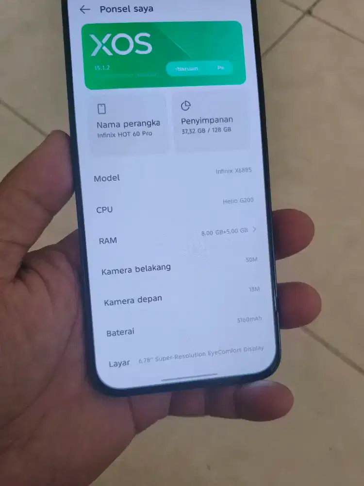 Infinix Hot 60 Pro 8+8/128 segel