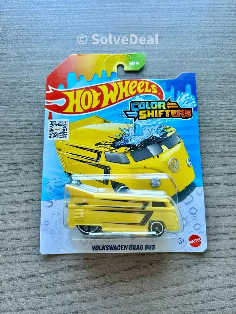 Hot Wheels Color Shifters Volkswagen Drag Bus 2025 Black Yellow