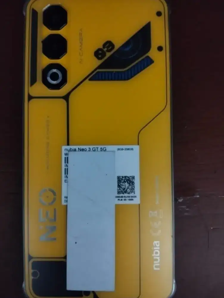 Jual HP second Nubia Neo 3GT 5G