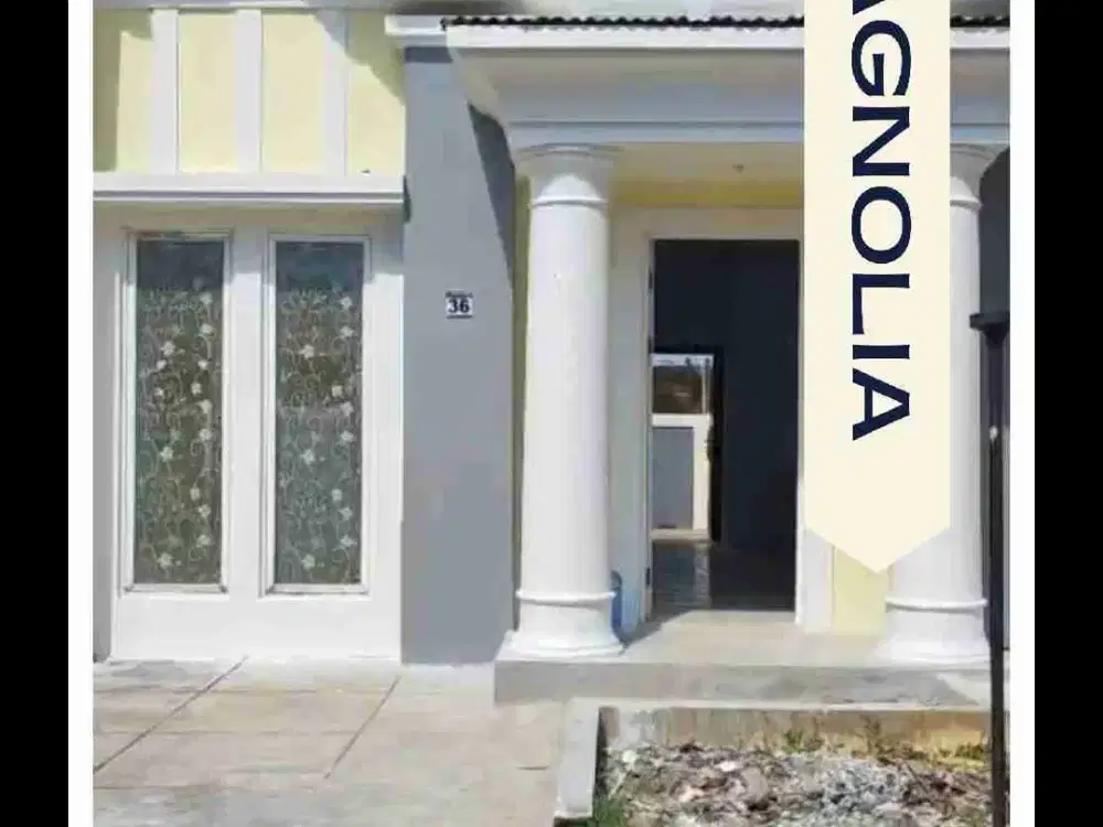 Magnolia Residence 
Lus Tanah 7 x 18 
Type 58 
Kamar Tidur 3  
Kamar Mandi 1 - SHM  RP. 750 JT