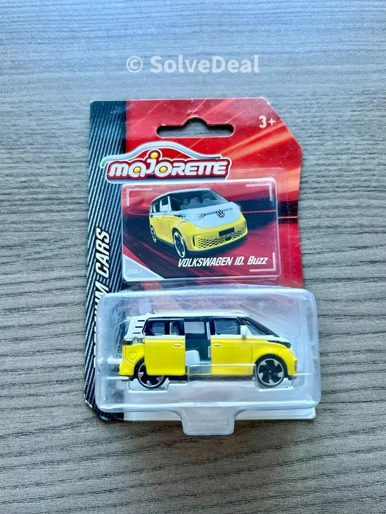 Majorette Volkswagen ID Buzz Yellow Koleksi Hotwheels